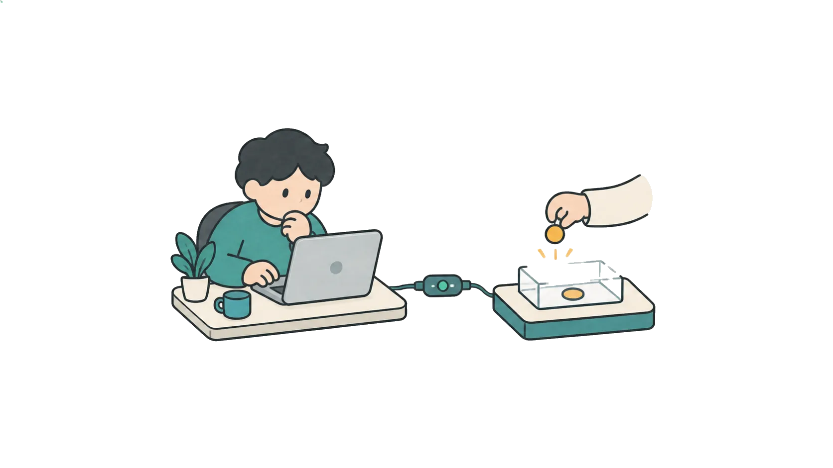 자신의 제품 판단과 사용자의 실제 행동 사이를 짧게 연결해 결과를 기다리는 개발자